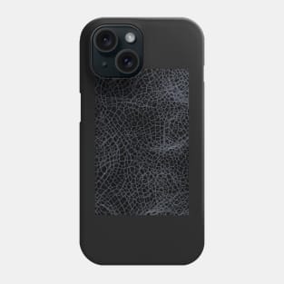 Black leather Phone Case