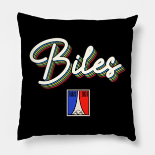 Simone Biles Paris 2024 Pillow