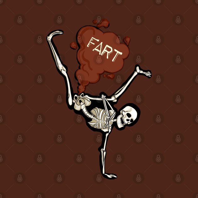 Funny Skeleton dance - fart like no one can smell it by SmerkinGherkin