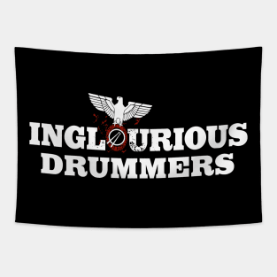 Inglorious Drummers Tapestry