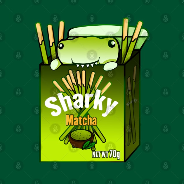 Sharky Matcha Biscuit by SharksnDonuts