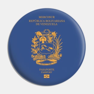 Venezuelan passport Pin