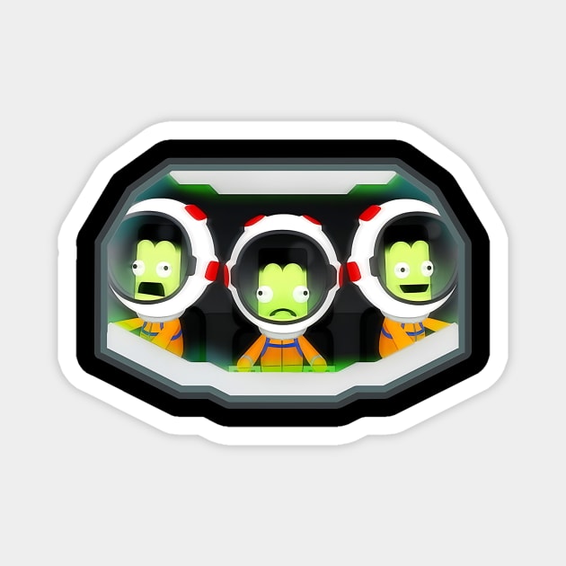 Turbulence Kerbal Space Program Magnet by Tracy Daum