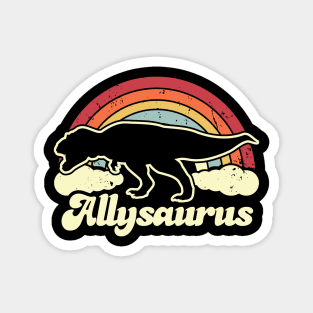 Allysaurus LGBTQ Ally Pride Month Rainbow Magnet