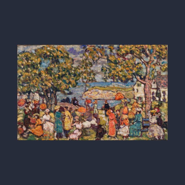 Picnic by Maurice Brazil Prendergast by MasterpieceCafe