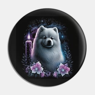 Twinkle Samoyed Pin