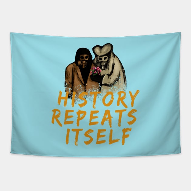 History Repeats Itself Tapestry by TWOintoA