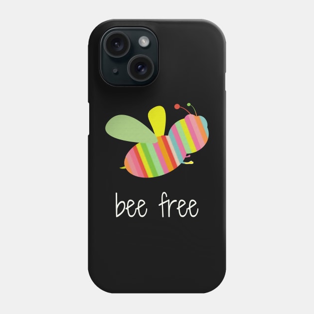 bee free Phone Case by teeco
