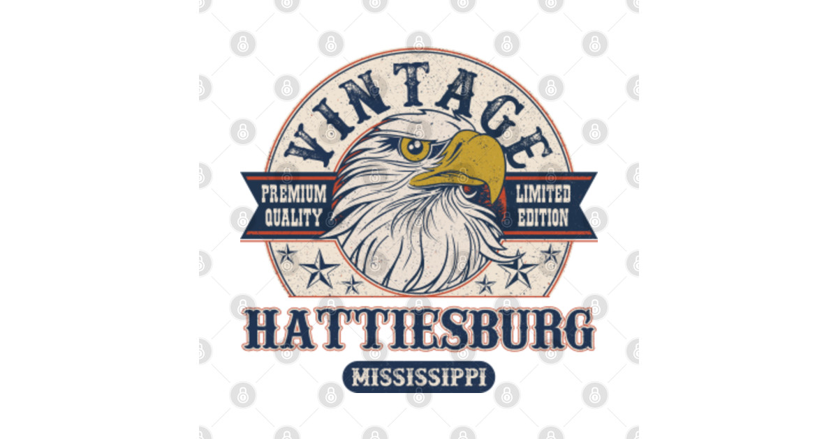 Hattiesburg Mississippi Retro Vintage Limited Edition Hattiesburg