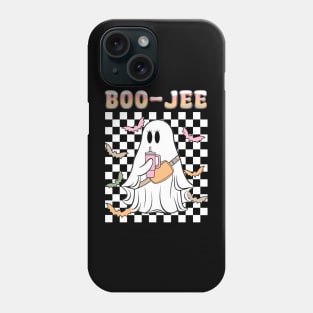 Spooky Season Cute Ghost Halloween Costume Boujee Boo-Jee Phone Case