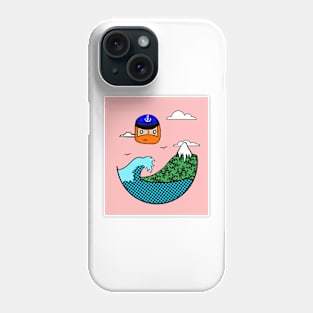 Ride the sailor wave Phone Case