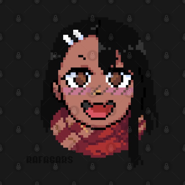 Cute Pixel Nagatoro by rafagars