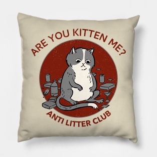 Anti Litter Club 1.2 Pillow
