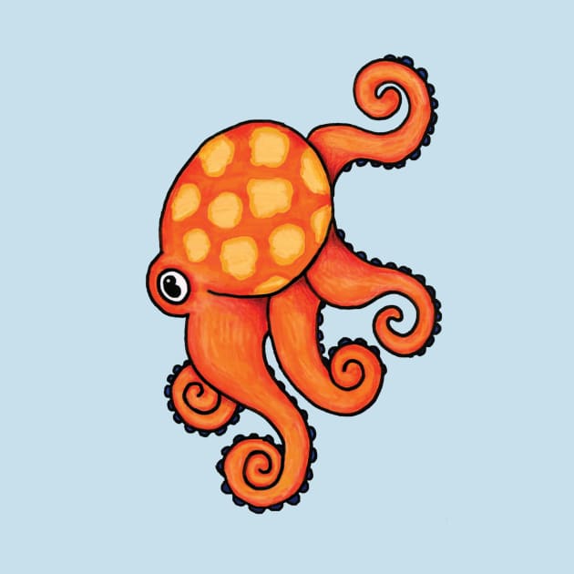 happy octopus by Parakeet Moon