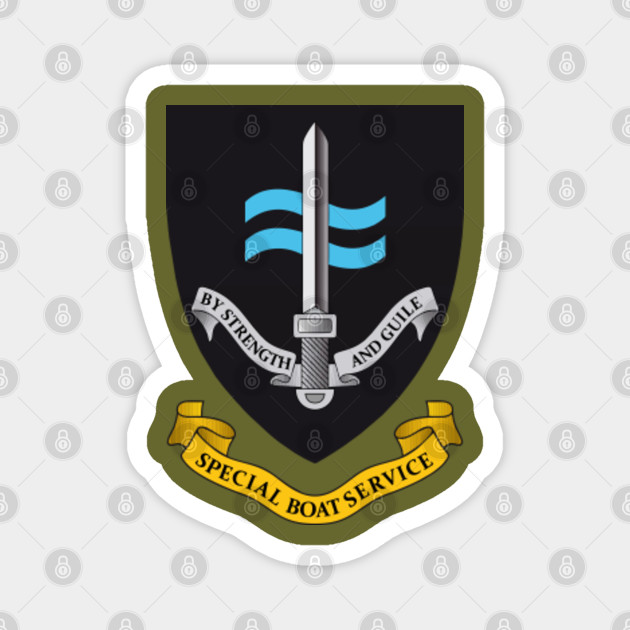 British Sbs Special Boat Service Symbol Special Forces Magnet Teepublic