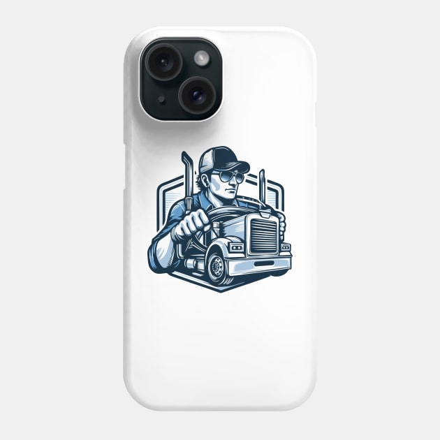 trucker Phone Case by artoriaa