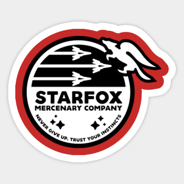 Star Fox Company Patch Star Fox Sticker Teepublic