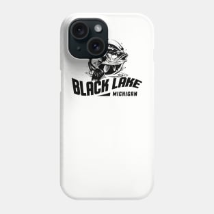 Michigan black lake Logo Phone Case