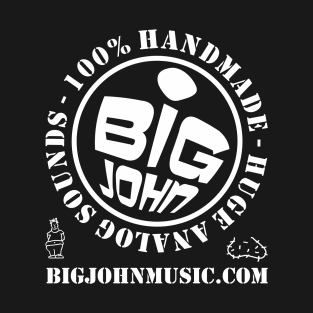 BIG JOHN EFFECTS white on dark T-Shirt