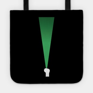 Minimalist Green Lantern Tote