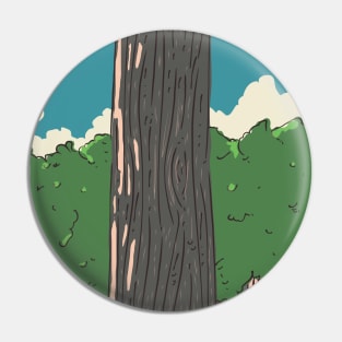 Woodland forest. Pin