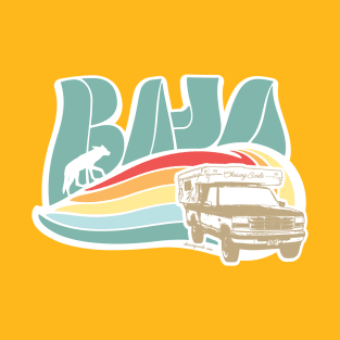 Baja Retro Road Trip by Chasing Scale T-Shirt