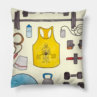 Work out gear Pillow