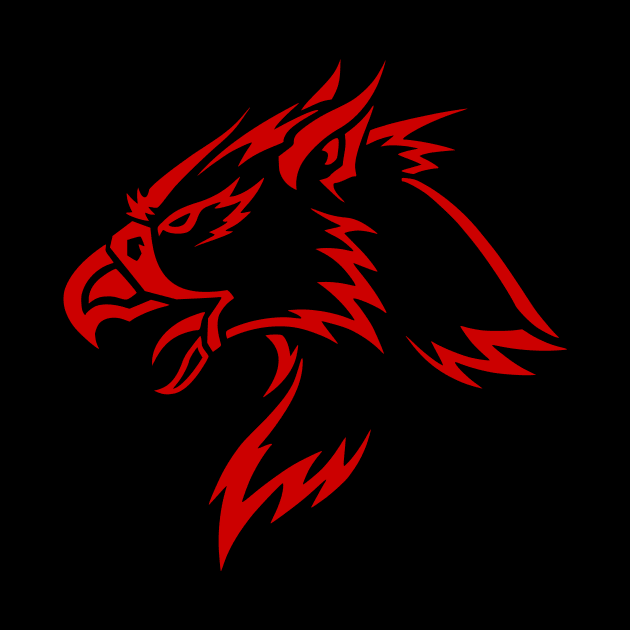 Red Gryphon by Creatively Autistic