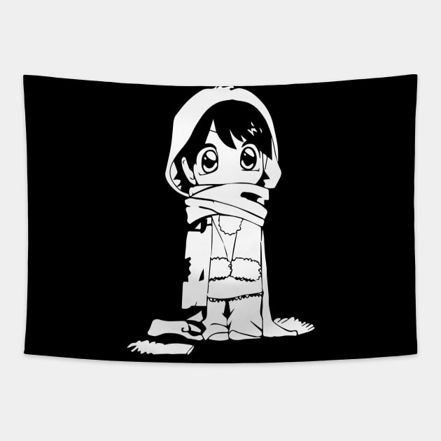 anime girl | anime collection Tapestry by yacineshop