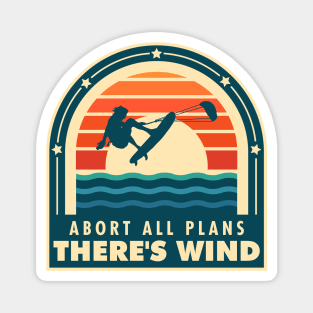 Abort All Plans There is Wind for Kitesurf Lovers Magnet