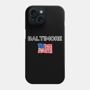Baltimore United States of America Fashion design Phone Case