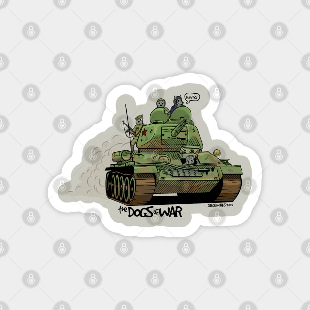 The Dogs of War: T34 Magnet by Siegeworks