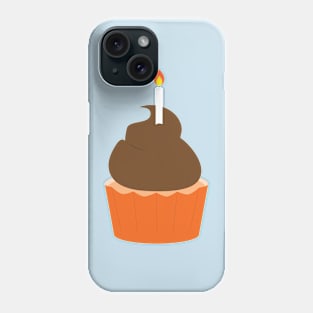 Birthday Cupcake with a Candle Phone Case