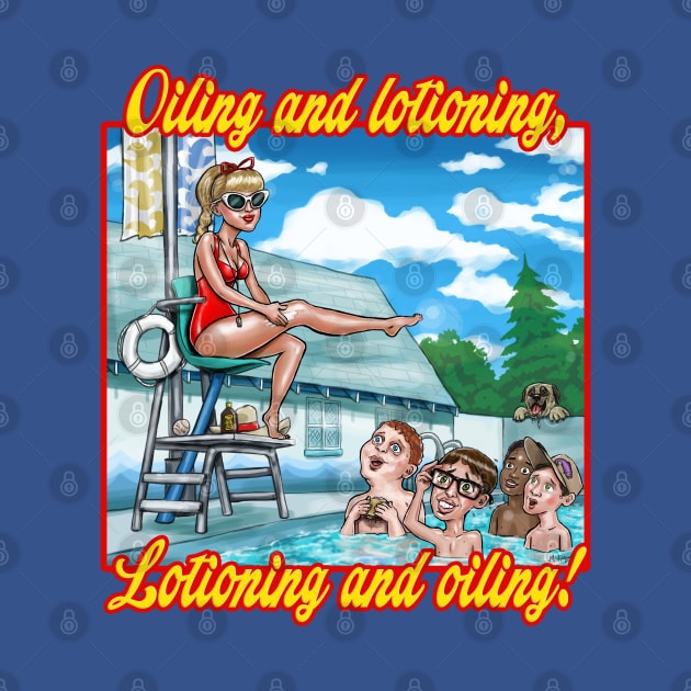 Oiling and Lotioning - TEXT by mcillustrator