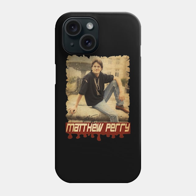 Matthew Perry Vintage Phone Case by Teling Balak