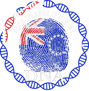 Cook Islands Its In My DNA - Gift for Cook Islander From Cook Islands Magnet