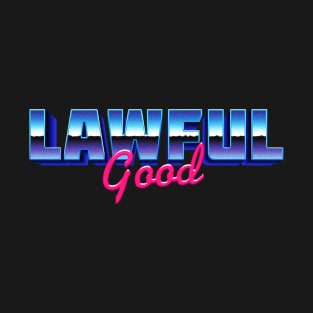 Lawful Good 80s Vibes T-Shirt