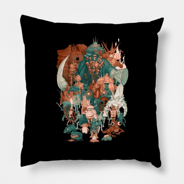 PREPARE TO DIE Pillow by shanehillman