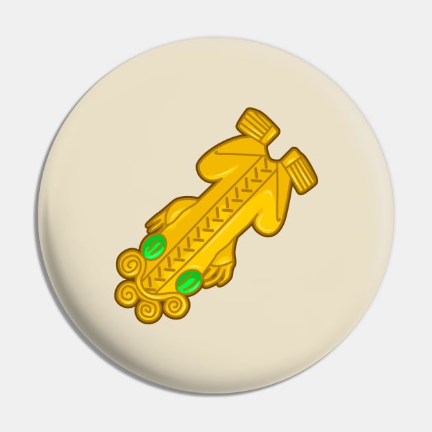 Colombian indigenous frog art Pin by Drumsartco