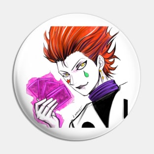 the nen joke clown assasin hunter ecopop art Pin