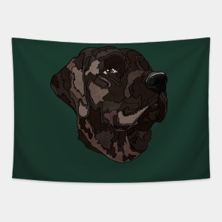 Chocolate Labrador Retriever Tapestry