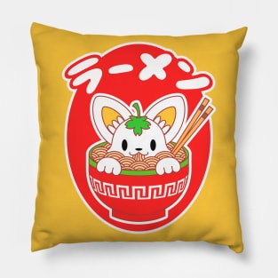 Cat Ramen Pillow