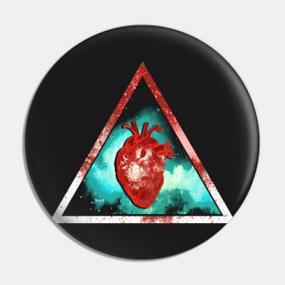 mystic heart Pin