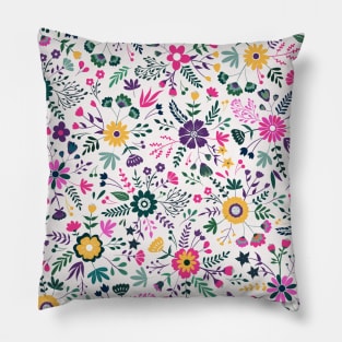 Bright Florals Pillow