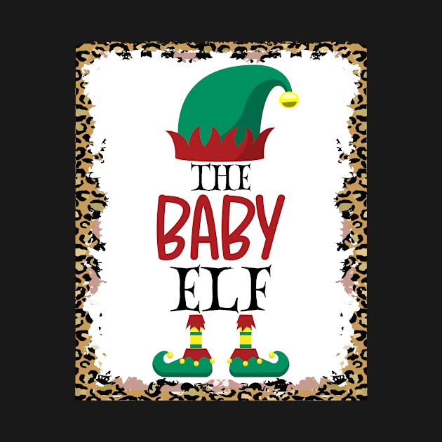 The Baby Elf Leopard Elf Christmas Gift by Art master