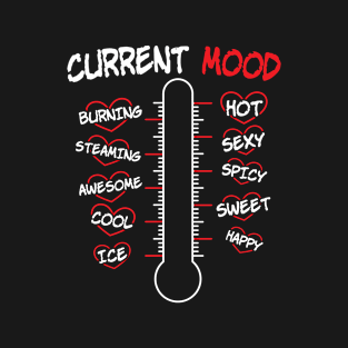 Cute Valentines Day Mood Thermometer Love Meter T-Shirt