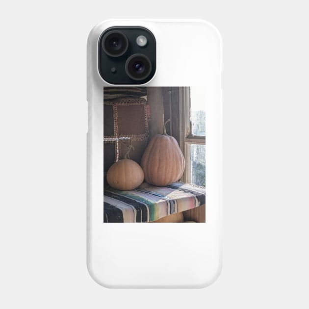 "Larder" garden pumpkins in a Greek treehouse Phone Case by aeolia