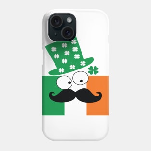 Irish mustache st.Patrick's day Phone Case