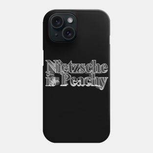 Nietzsche Funny Humorous Philosophy / Nihilism tee Phone Case