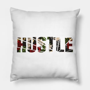 Hustle Grafitti Style Pillow